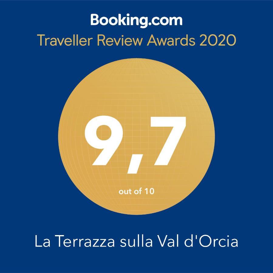 카스틸리오니도르시아 La Terrazza Sulla Val D'Orcia 아파트 외부 사진