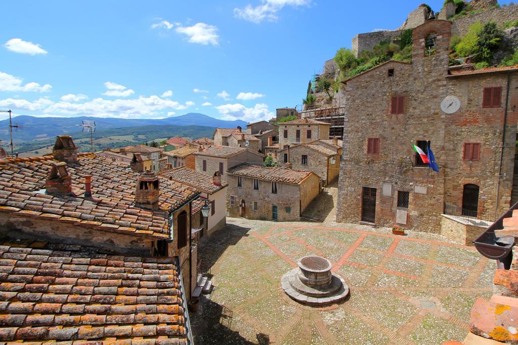 카스틸리오니도르시아 La Terrazza Sulla Val D'Orcia 아파트 객실 사진