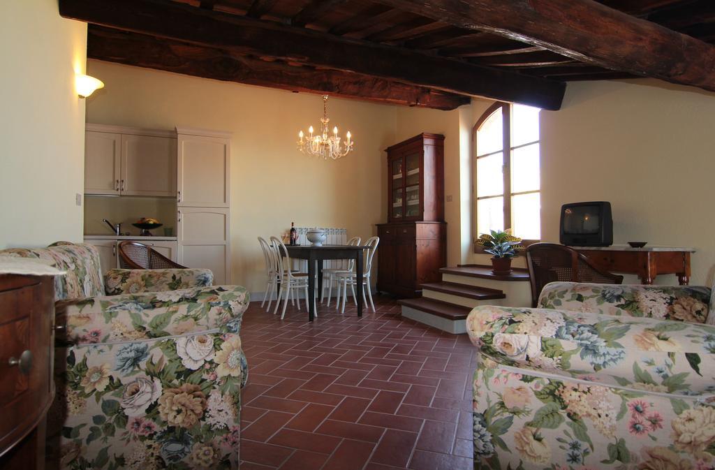 카스틸리오니도르시아 La Terrazza Sulla Val D'Orcia 아파트 객실 사진