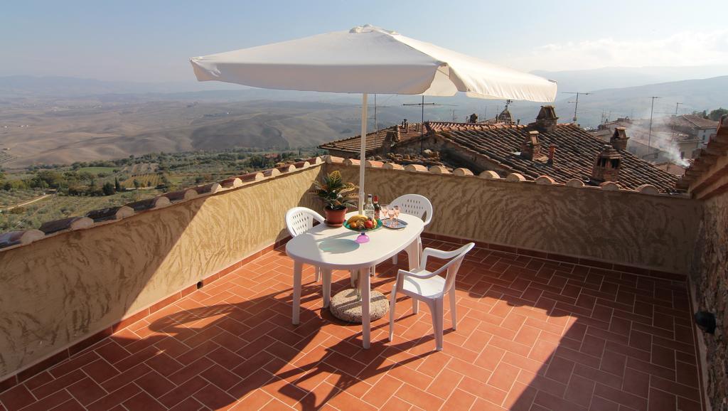 카스틸리오니도르시아 La Terrazza Sulla Val D'Orcia 아파트 객실 사진