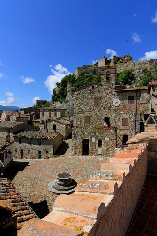 카스틸리오니도르시아 La Terrazza Sulla Val D'Orcia 아파트 객실 사진