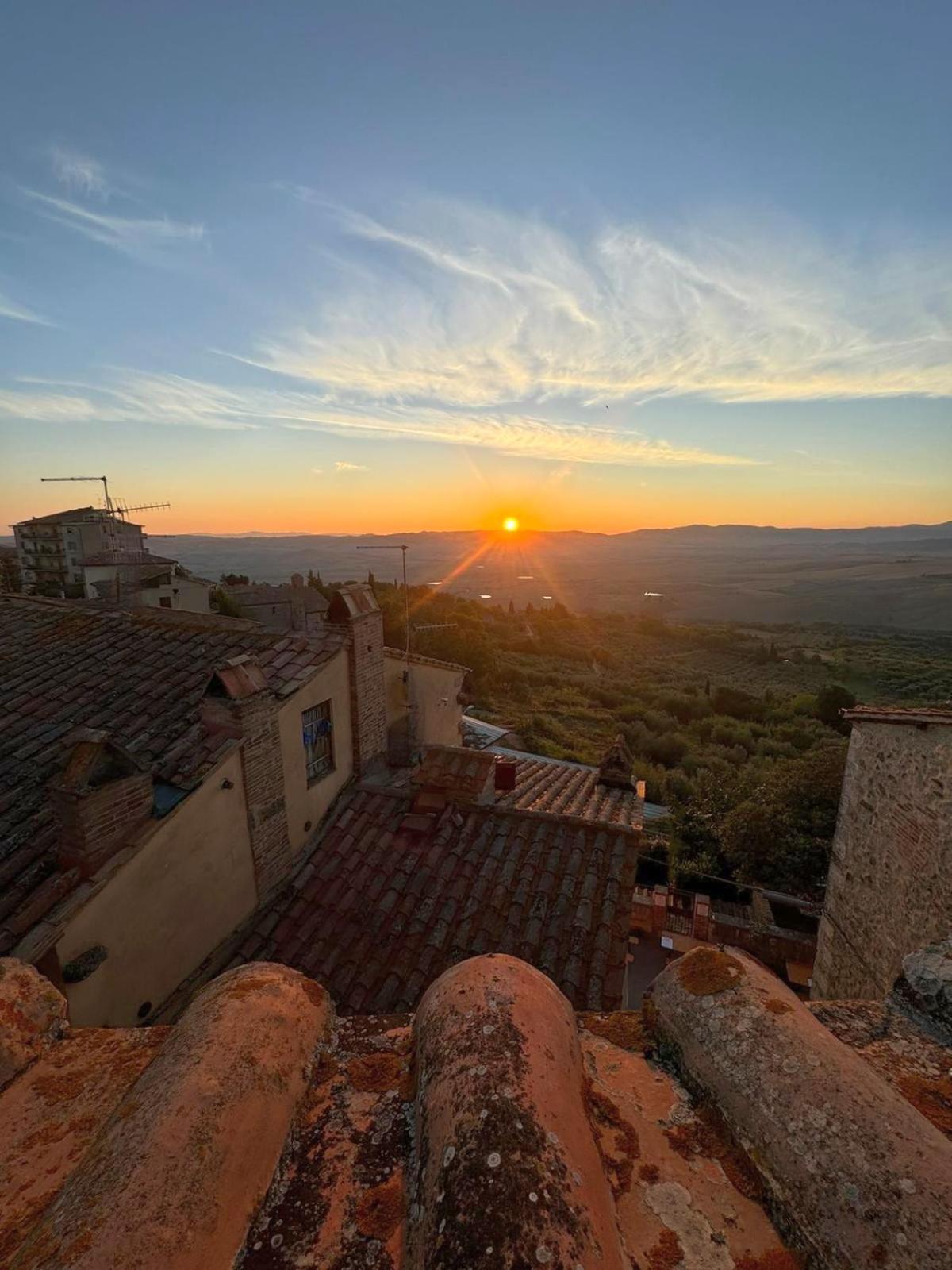 카스틸리오니도르시아 La Terrazza Sulla Val D'Orcia 아파트 외부 사진
