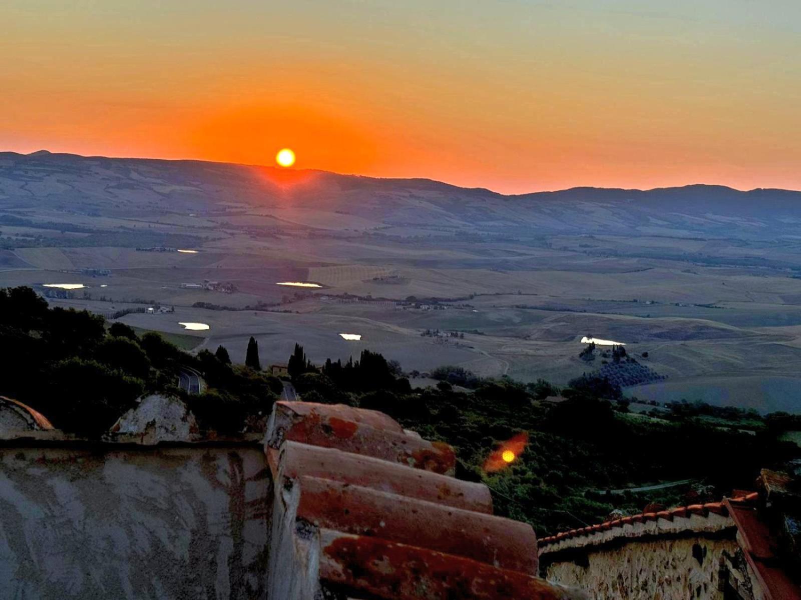 카스틸리오니도르시아 La Terrazza Sulla Val D'Orcia 아파트 외부 사진