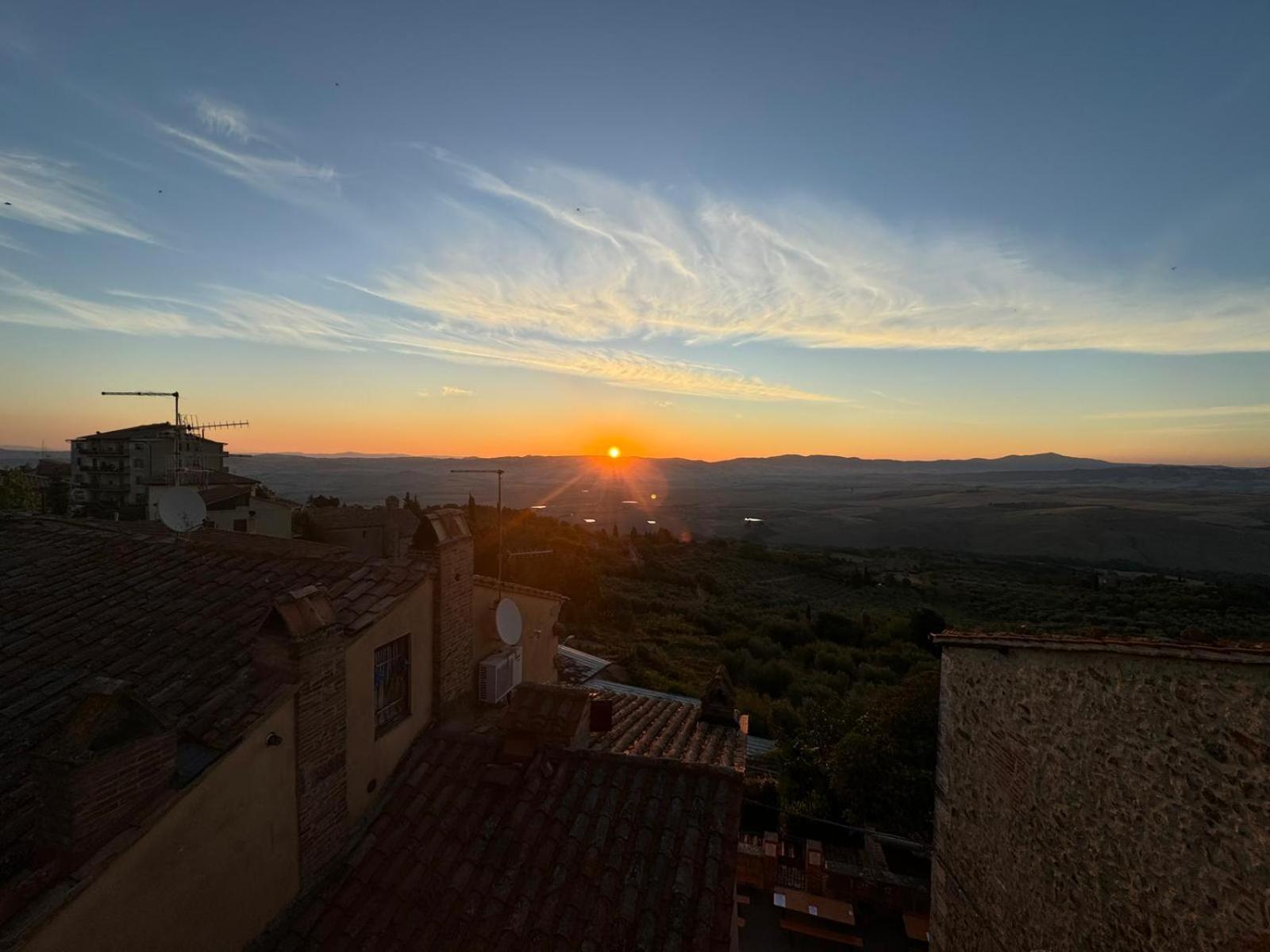 카스틸리오니도르시아 La Terrazza Sulla Val D'Orcia 아파트 외부 사진