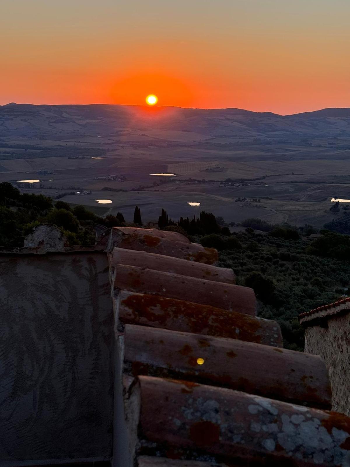 카스틸리오니도르시아 La Terrazza Sulla Val D'Orcia 아파트 외부 사진