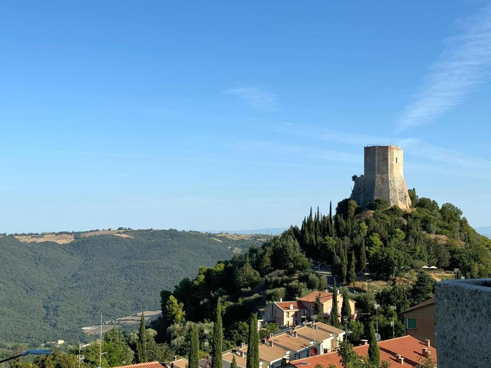 카스틸리오니도르시아 La Terrazza Sulla Val D'Orcia 아파트 외부 사진