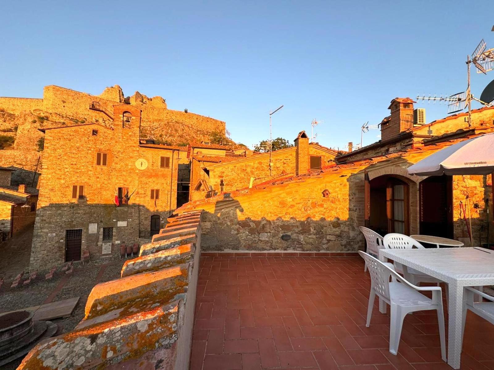 카스틸리오니도르시아 La Terrazza Sulla Val D'Orcia 아파트 외부 사진