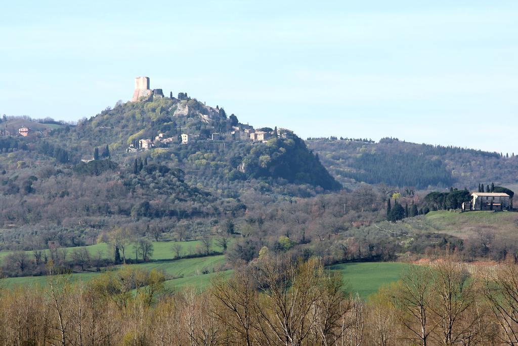 카스틸리오니도르시아 La Terrazza Sulla Val D'Orcia 아파트 외부 사진