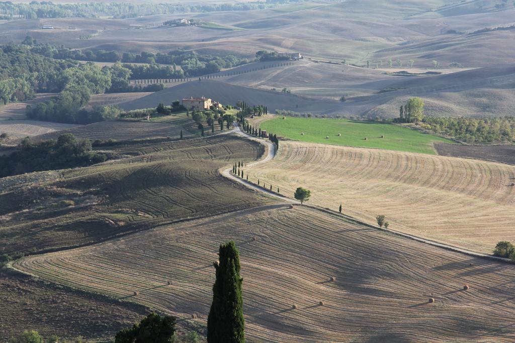 카스틸리오니도르시아 La Terrazza Sulla Val D'Orcia 아파트 외부 사진