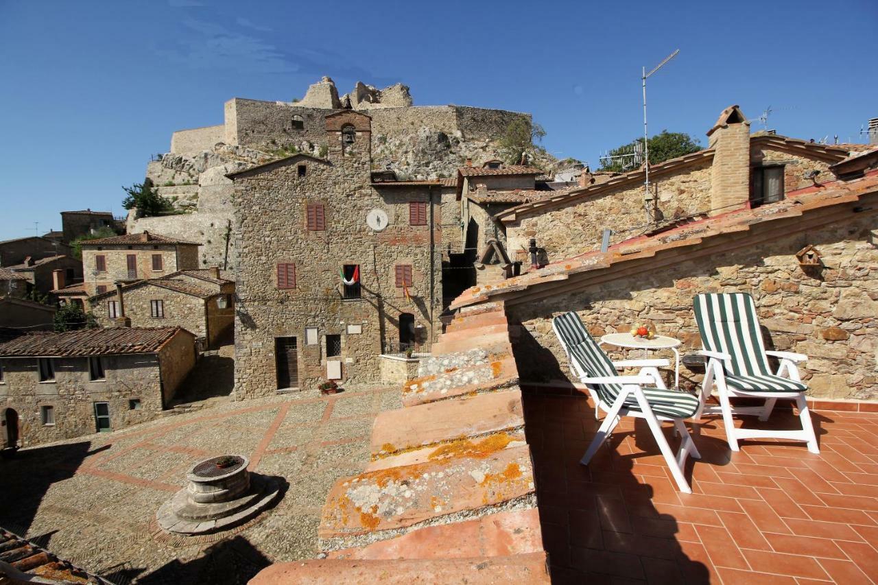 카스틸리오니도르시아 La Terrazza Sulla Val D'Orcia 아파트 외부 사진
